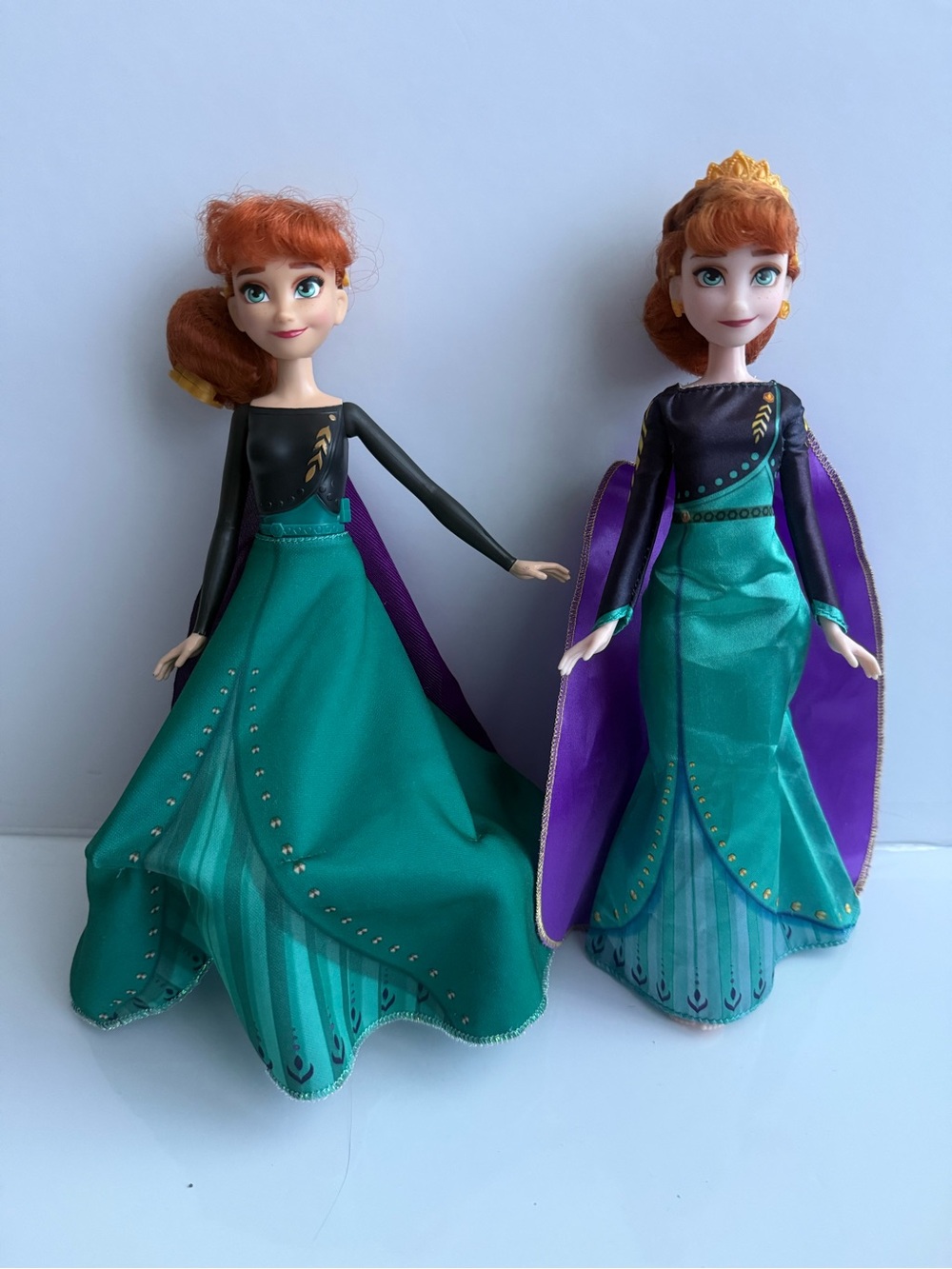 Disney Frozen Anna Dolls Anna’s Queen Transformation And Other EUC